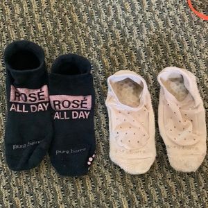 Set of 2 Pure Barre socks